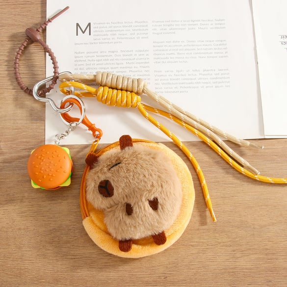 1 Piece Simple Series Cartoon Plush Toy Women's Bag Charms 2