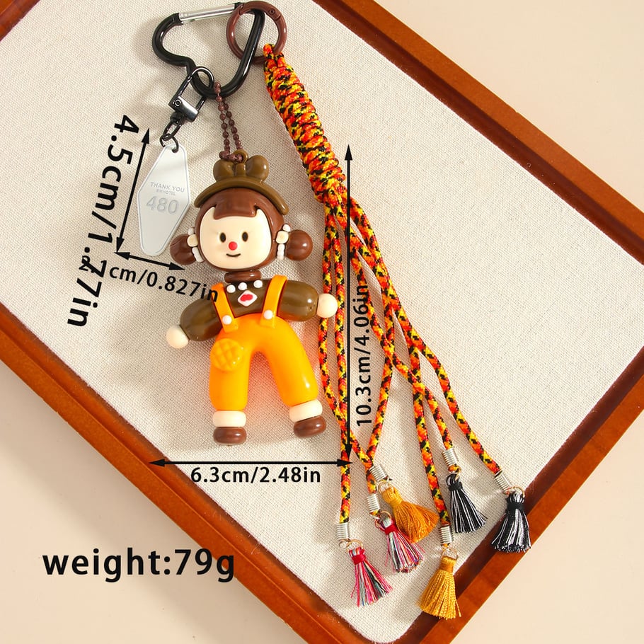 1 Piece Simple Series Cute Figure PVC Women's Bag Charms Picture2