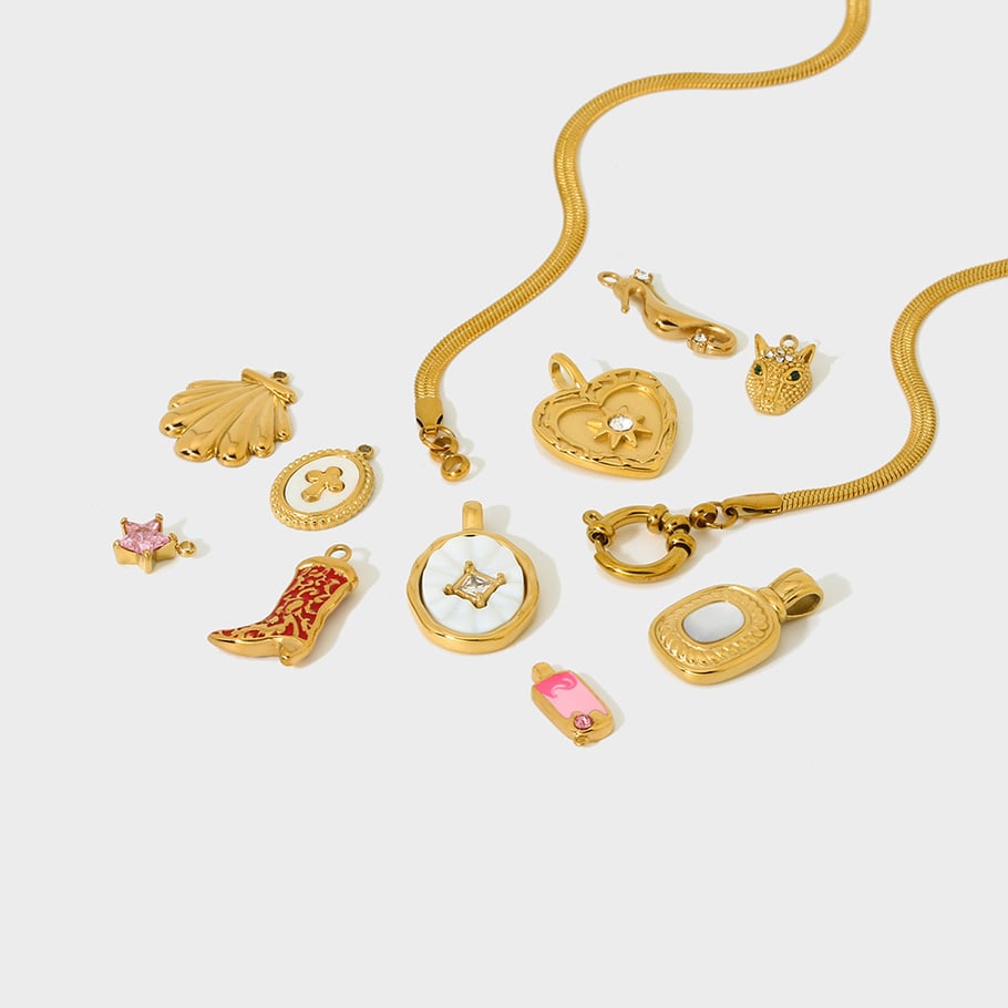 Creative Gold Color Stainless Steel DIY Pendant Picture2