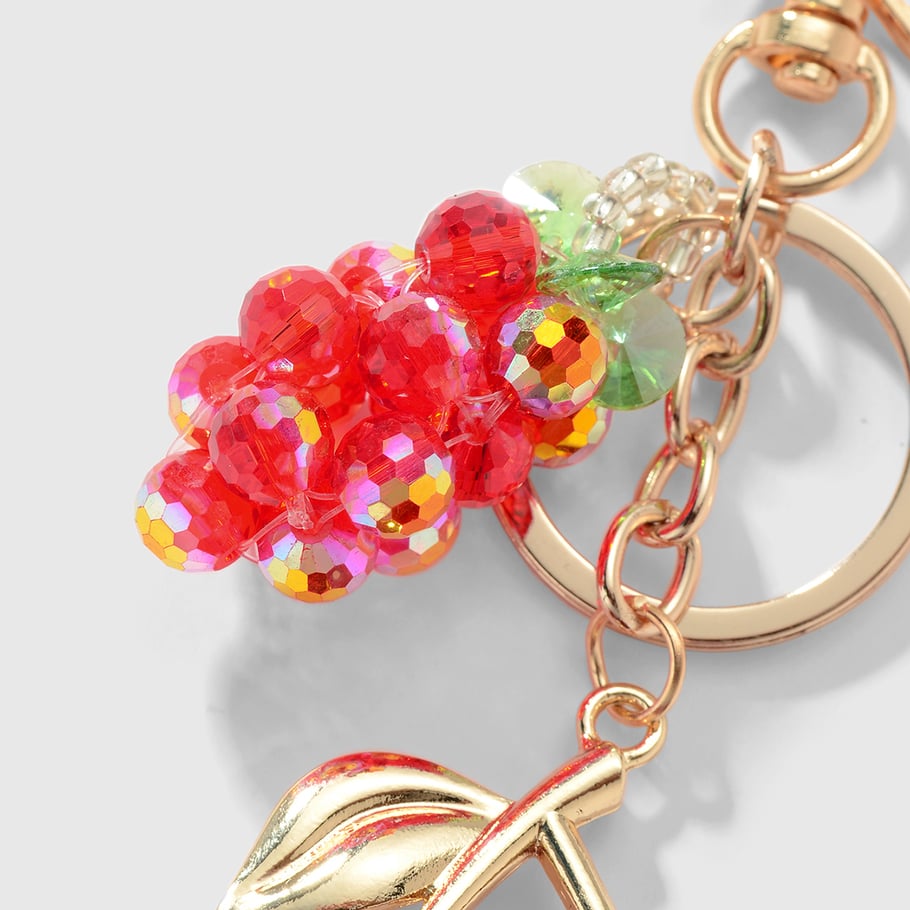 Grapes & Cherry Bag Charms Picture7