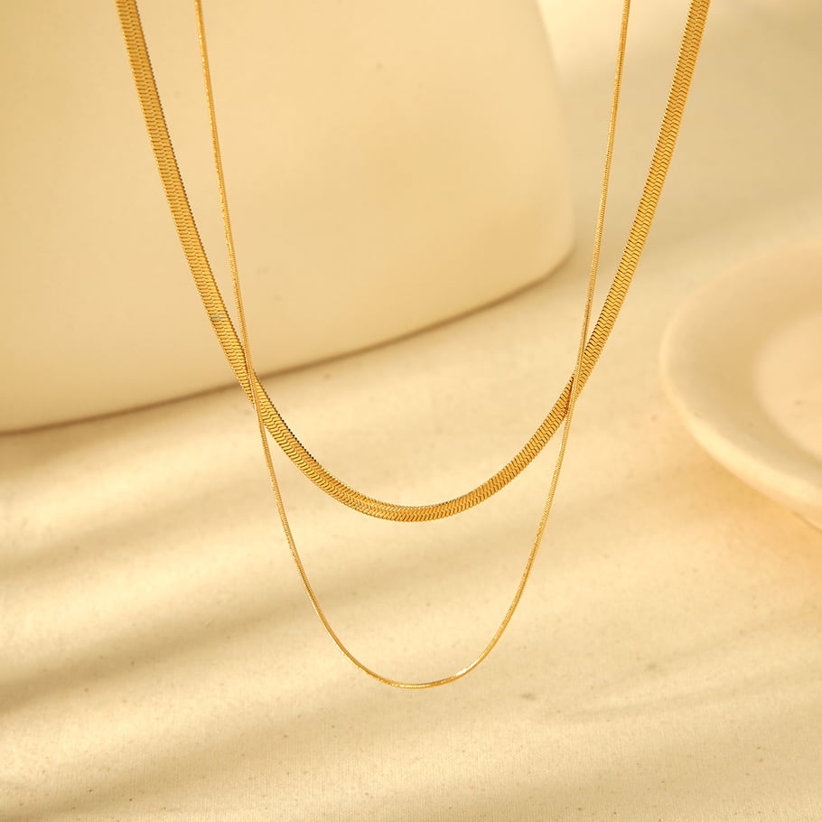 Simple Detachable Women's Stainless Steel Necklaces Picture4