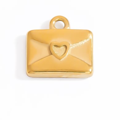 Stainless Steel Gold Color DIY Pendants h5 Picture5