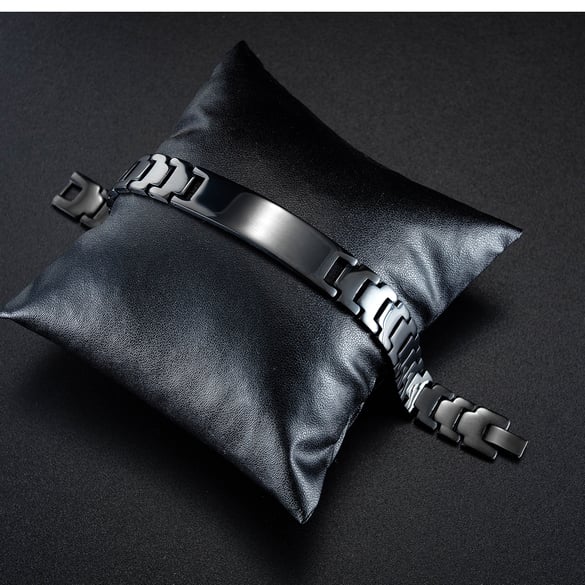 1 Stück minimalistische geometrische Herrenarmbänder aus Edelstahl
