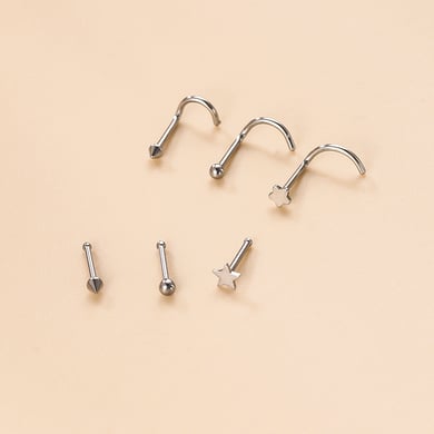 1 Piece Exquisite Star Shape Women's Nose Stud h5 Picture5