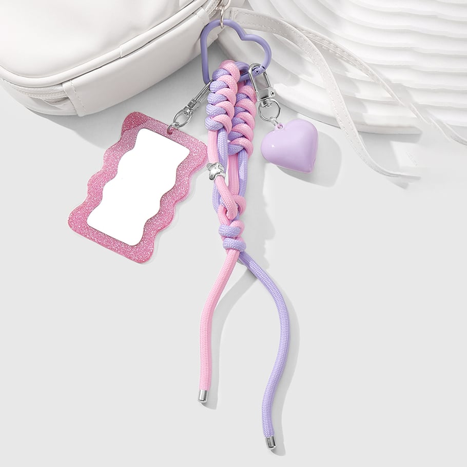 Süße Taschenanhänger mit Schleife und Knoten Bild8