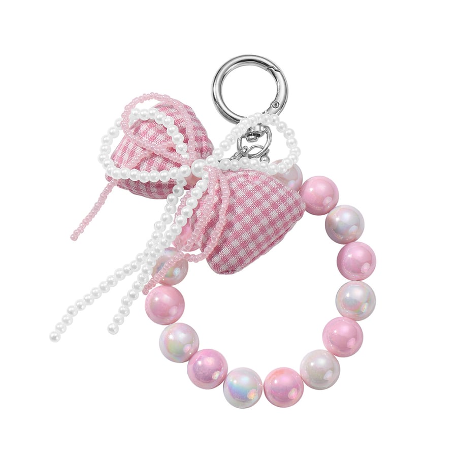 Sweet Beaded Bow Knot Bag Charms Picture10