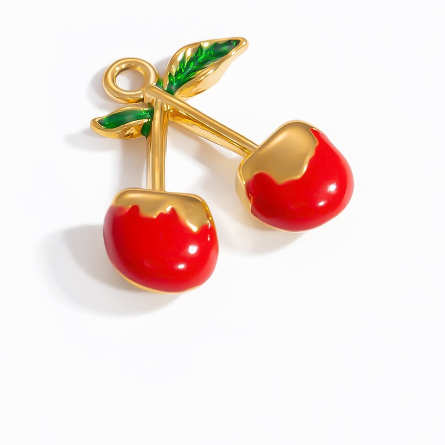 Cute Fruit Gold Color DIY Pendants h5Picture6