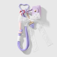 1 purple small bag keychain Picture2