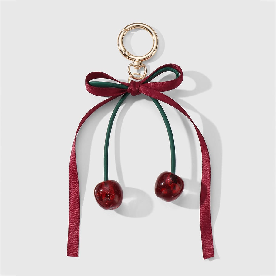 Sweet Cherry Bag Charms 
