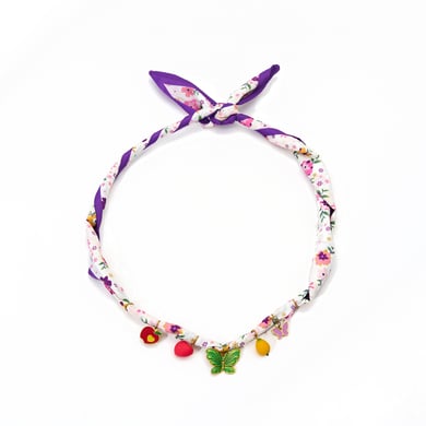 Tropical Series Colorful Flower Stainless Steel Gold Color Women's Pendant Necklaces h5 