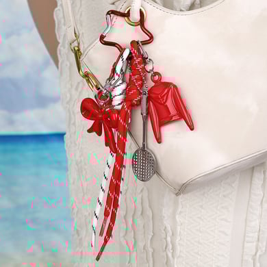 Sport Style Badminton Racket Bag Charms h5 Picture3