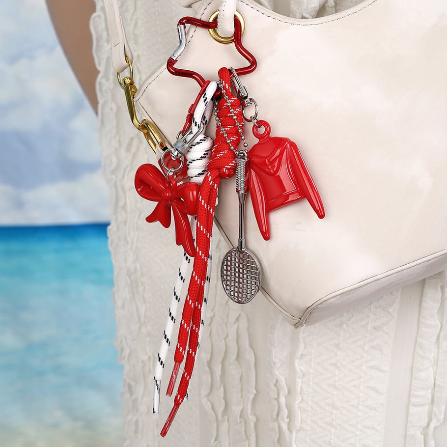 Sport Style Badminton Racket Bag Charms Picture3