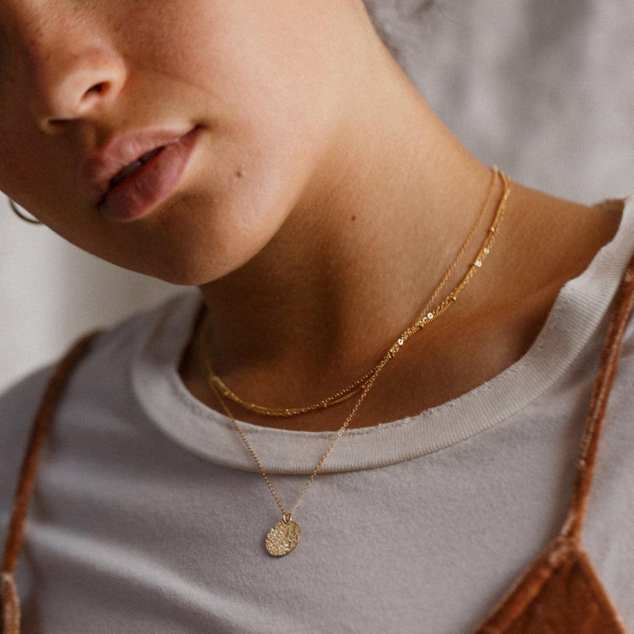 1 Piece Simple Series Simple Chain Stainless Steel   Gold Color  Women's Necklace Picture11