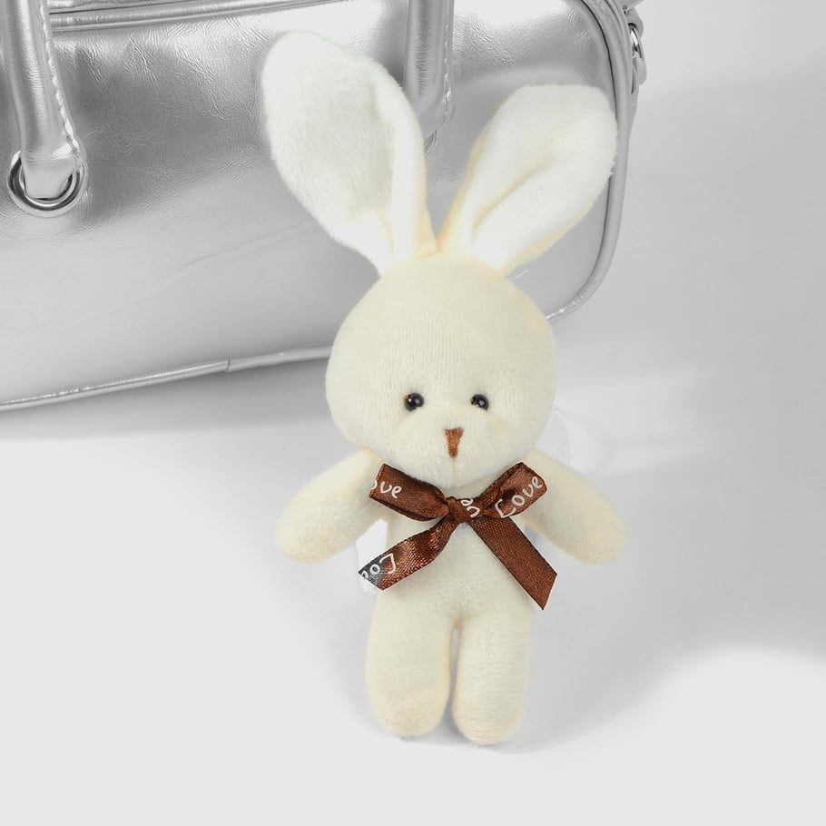 1 Piece Cute Plush Mini Doll Bear Bunny Bag Charms Picture8