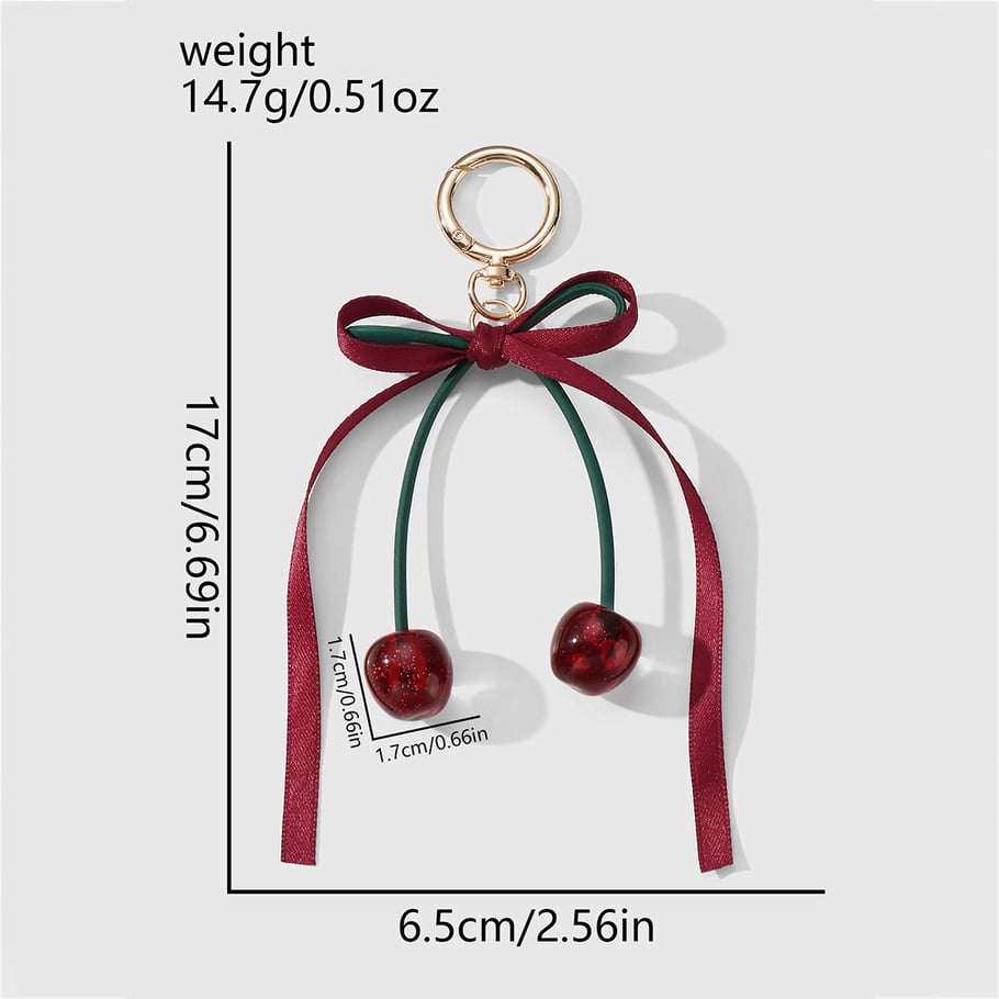 Sweet Cherry Bag Charms Picture2