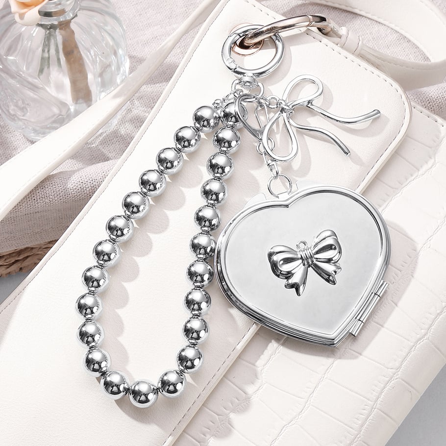 Heart Mirror Bag Charms Picture3