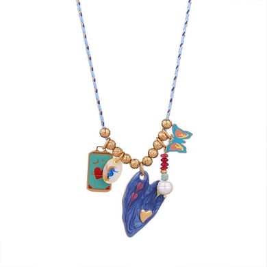 1 Piece Sophisticated Series Elegant Cross Stainless Steel Gold Color Women's Pendant Necklaces h5 Picture7