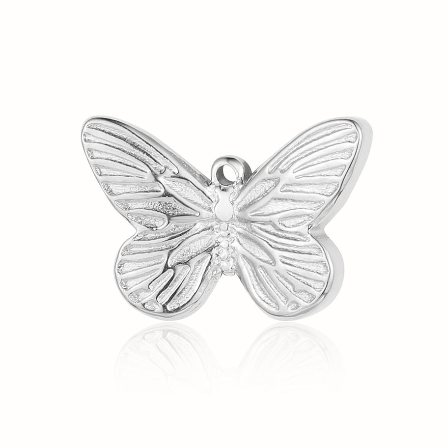 1 Piece Nature Series Animals Stainless Steel Gold Color Women's Pendants 