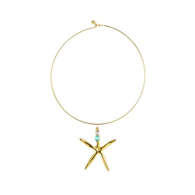 Vacation Oceanic Stainless Steel Gold Color Women's Chokers h5 Picture5