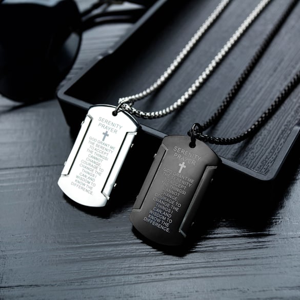 1 Piece Functional Cross Stainless Steel Men's Necklaces 2