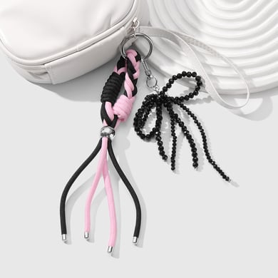 Beaded Bow Knot Women's Bag Charms h5 Picture2
