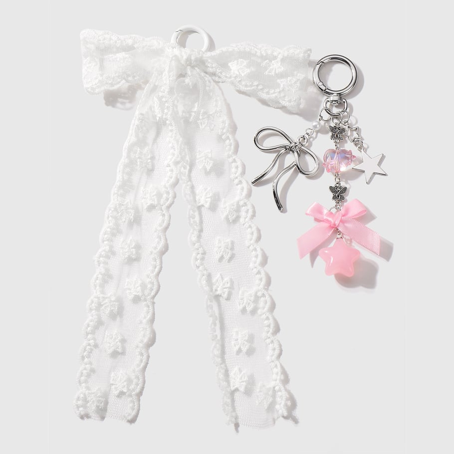 Sweet Bow Knot Bag Charms 