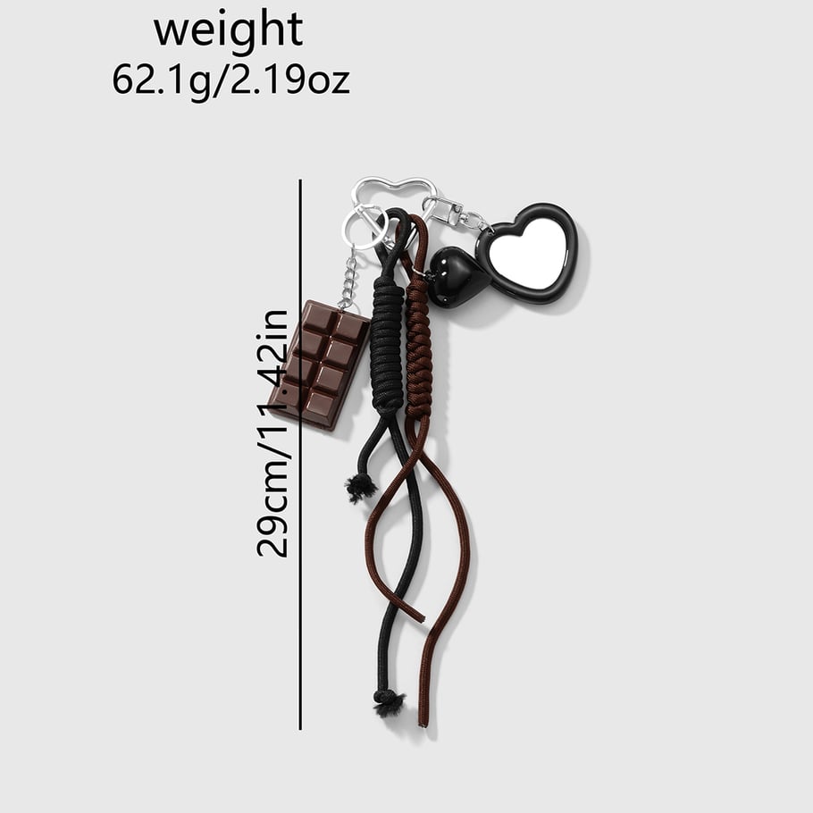 Daily Heart & Chocolate Bag Charms Picture2