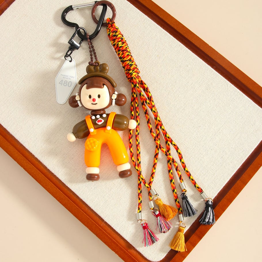 1 Piece Simple Series Cute Figure PVC Women's Bag Charms 