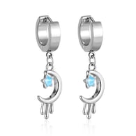 GE1073-Pendientes de acero 