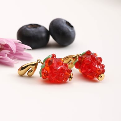 Süße Beeren-Tropfenohrringe h5 Bild8