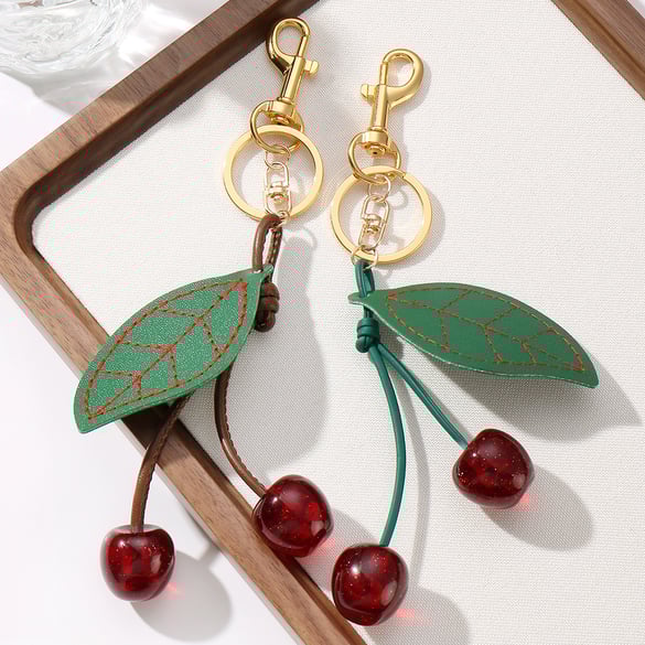 Cherry Bag Charms