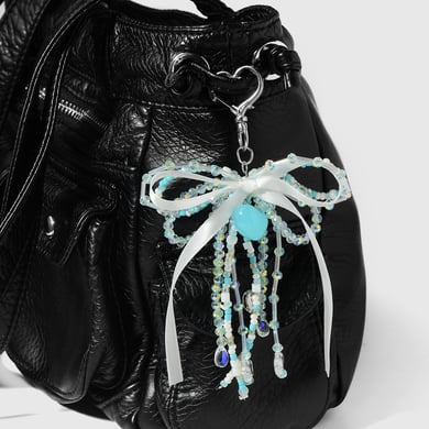 Sweet Beaded Bow Bag Charms h5 Picture4