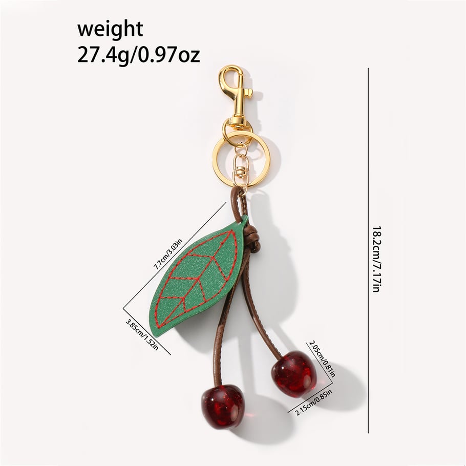 Cherry Bag Charms Picture2