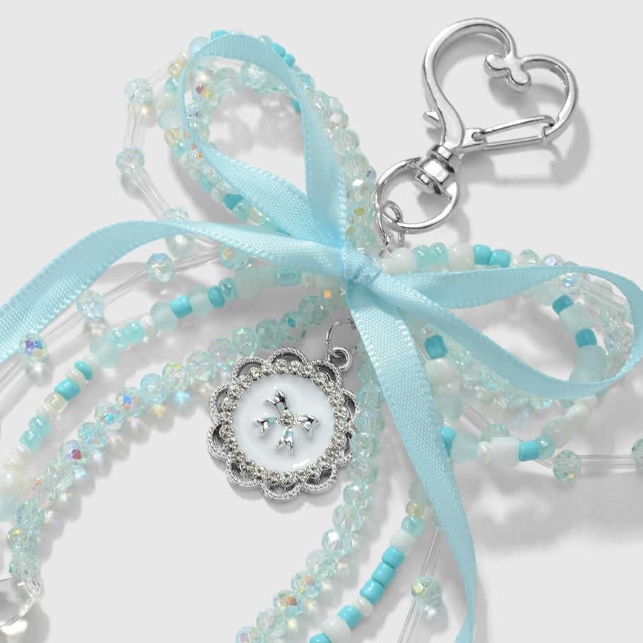 Sweet Beaded Bow Bag Charms Picture10