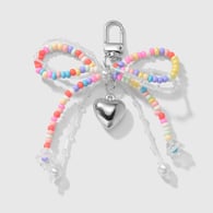 1 multi-color large bow keychain Picture2