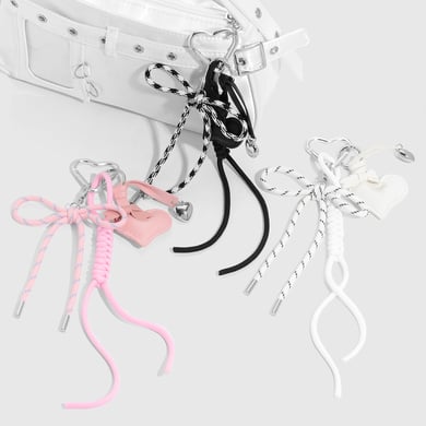 Leather Sweet Heart Bag Charms h5 Picture3