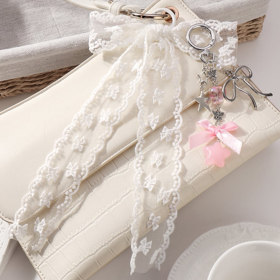 Sweet Bow Knot Bag Charms Picture3