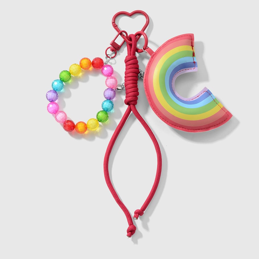 Regenbogen Taschenanhänger 