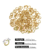 Gold open egg-shaped ring 0.6x3x4 Picture17