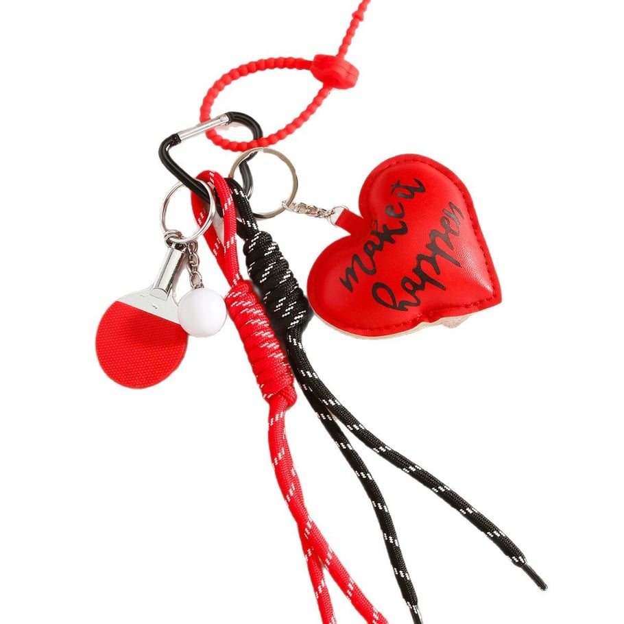 1 Piece of Vintage Love Heart Women's Bag Charm Picture7