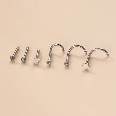 1 Piece Exquisite Star Shape Women's Nose Stud h5 Picture4