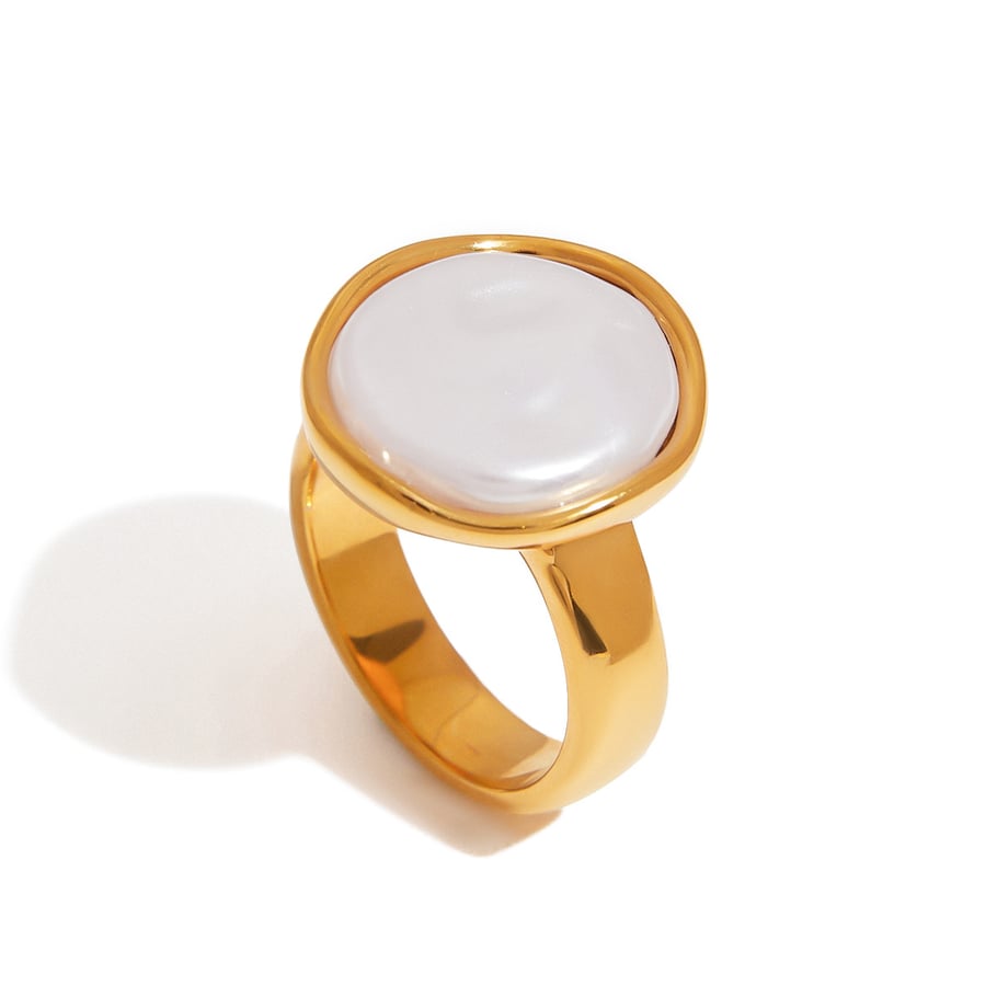 Elegante Statement-Ringe aus Edelstahl in  Bild4