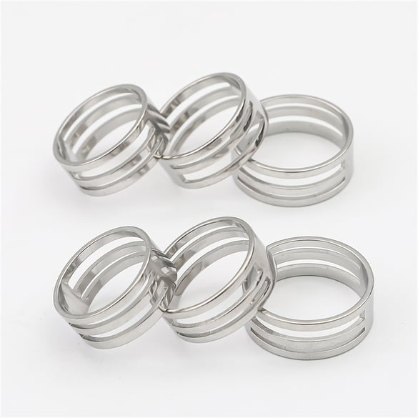 Anello portagioie in materiale fai da te fatto a mano 2