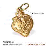 PJ231G Double-sided hollow gold pendant Picture9