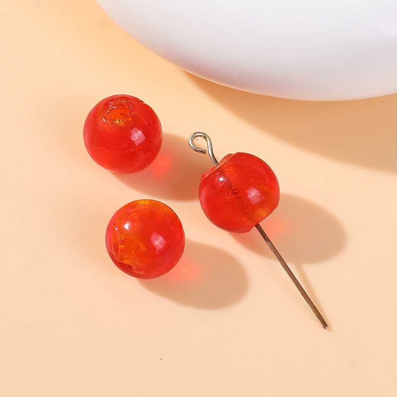 1 Piece Daily Annular Glass DIY Jewelry Beads 