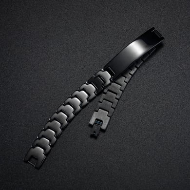 1 Piece Minimalist Geometric Stainless Steel Men's Bracelets h5 Picture2
