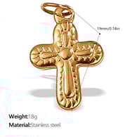 PJ384G Gold Pendant Picture14