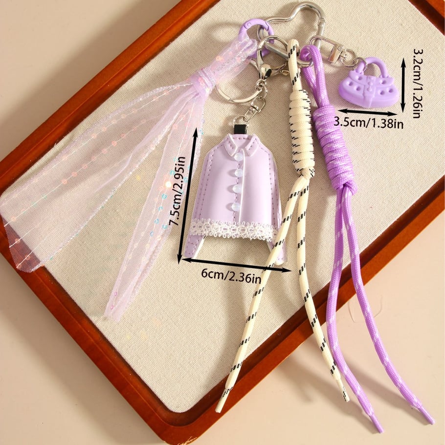 Fashion Mini Small Bag Tassel Women's Bag Charms Picture6