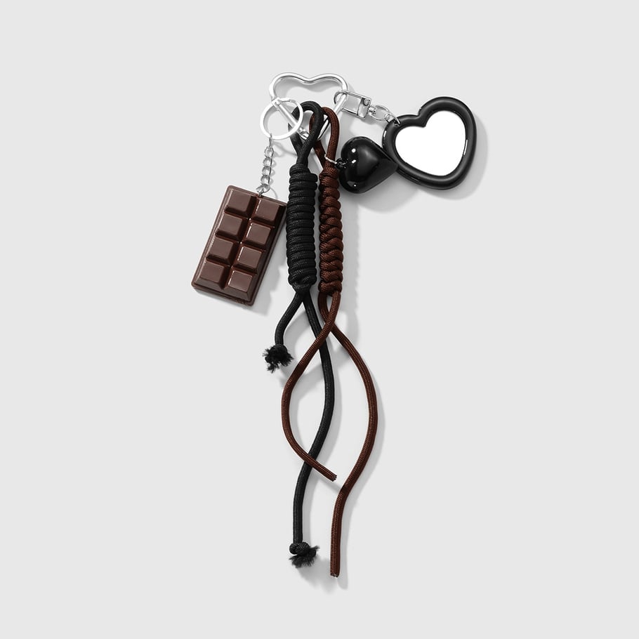 Daily Heart & Chocolate Bag Charms 