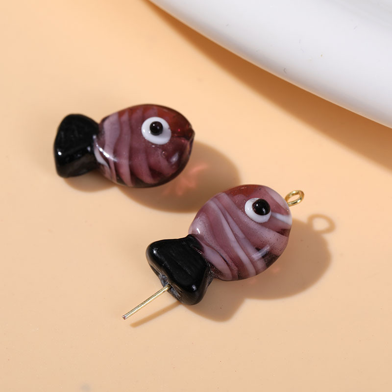 Oceanic Whimsical Fish Glass DIY Jewelry Beads Picture2